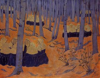 保羅 塞律西埃 Breton Women, the Meeting in the Sacred Grove 保羅 塞律西埃 Breton Women, the Meeting in the Sacred Grove